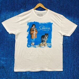 Shania Twain Self-titled Album Cover Oversized Country Tee L